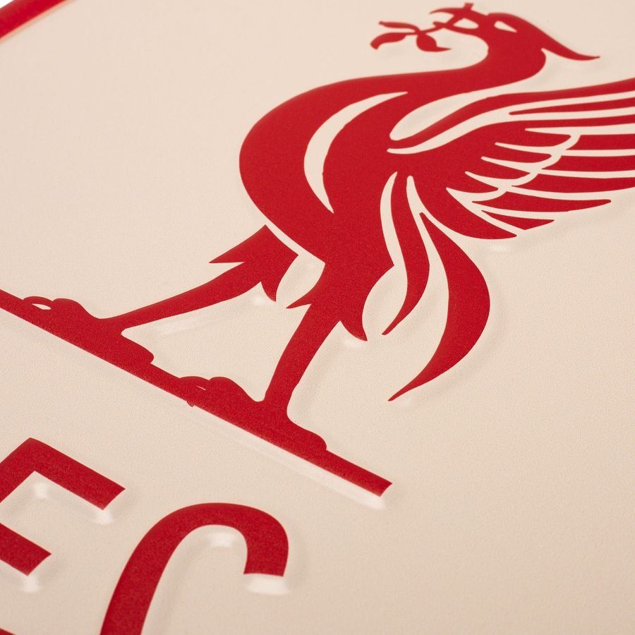 Liverpool Vintage Sign Metal - White/Red - Men's-SoccerKits Hub | Buy Soccer Jerseys Online